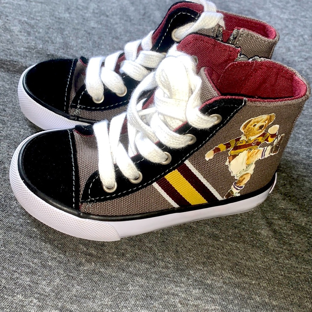 Toddler size 7 Polo Ralph Lauren shoes